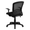 Emma and Oliver Mid-Back Designer Mesh Swivel Task Office Chair with Arms